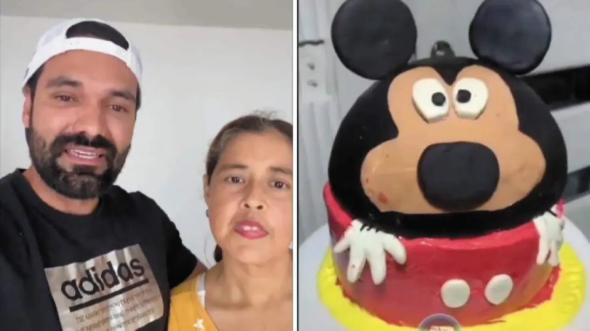 "Fue denigrante", repostera de polémico pastel de Mickey se defiende por su diseño